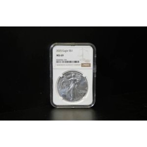 2025 Eagle S$1 NGC MS 69 Coin