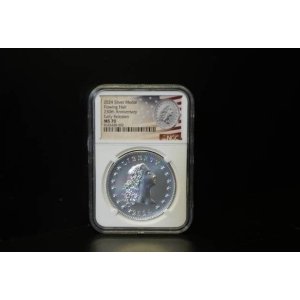2024 Silver Medal Flowing Hair 230th Anniversary Early Releases NGC MS 70