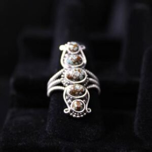 Royston Blue Turquoise Sterling Silver Ring