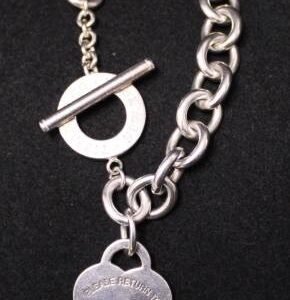 Tiffany & Co Heart Tag Toggle Bracelet
