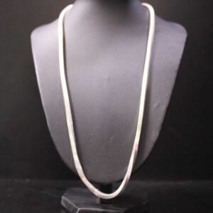 Joseph Esposito Square 925 Sterling Chain with Magnetic Clasp