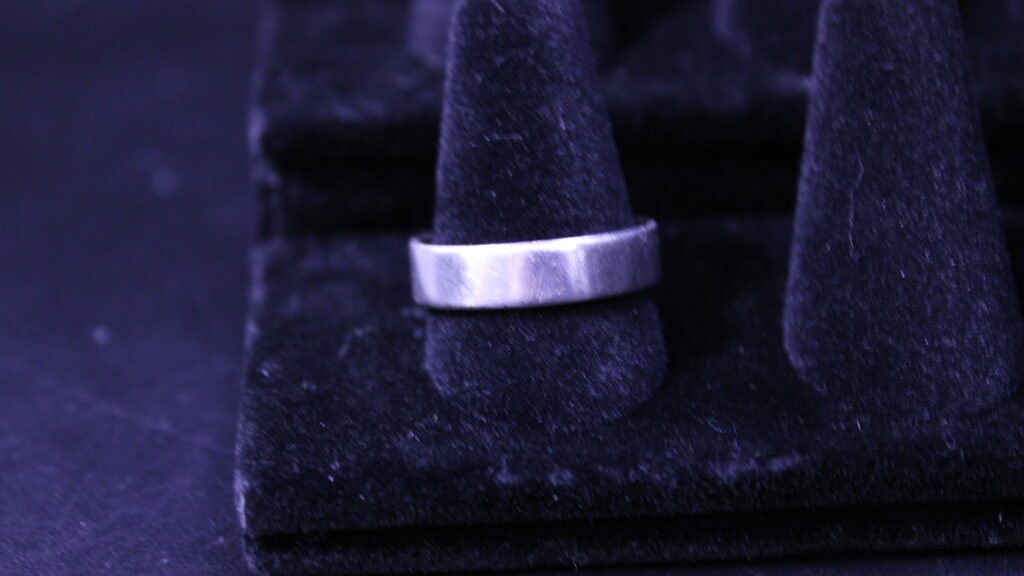 Sterling Silver Plain Mens Band