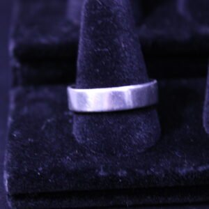 Sterling Silver Plain Mens Band