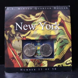 U.S. Minted Quarter Dollar New York