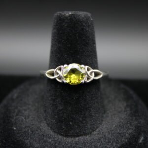 Sterling Silver Solitaire Ring