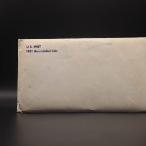 1981 United States Mint Uncirculated Coin Set with D and P Mint Marks