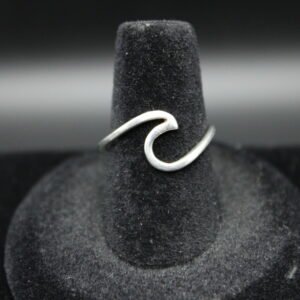 Sterling Silver Wave Ring