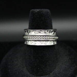 Sterling Silver D'joy Spinner Ring