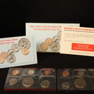United States Mint Uncirculated Coin Set 1994