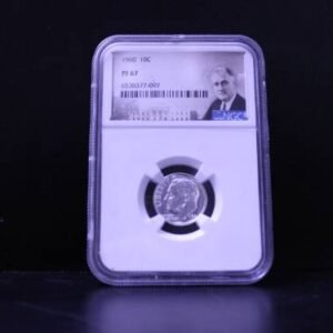 NGC 1960 Roosevelt Dime 10C PF67 Proof 90% Silver Certified Coin
