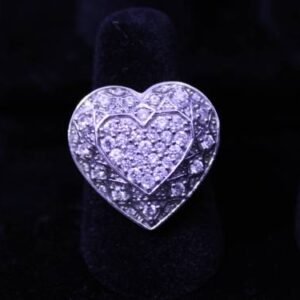Lab Grown Diamond Heart Ring