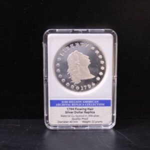 LIBERTY 1794 FLOWING HAIR LAYERED REPLICA BULLION
