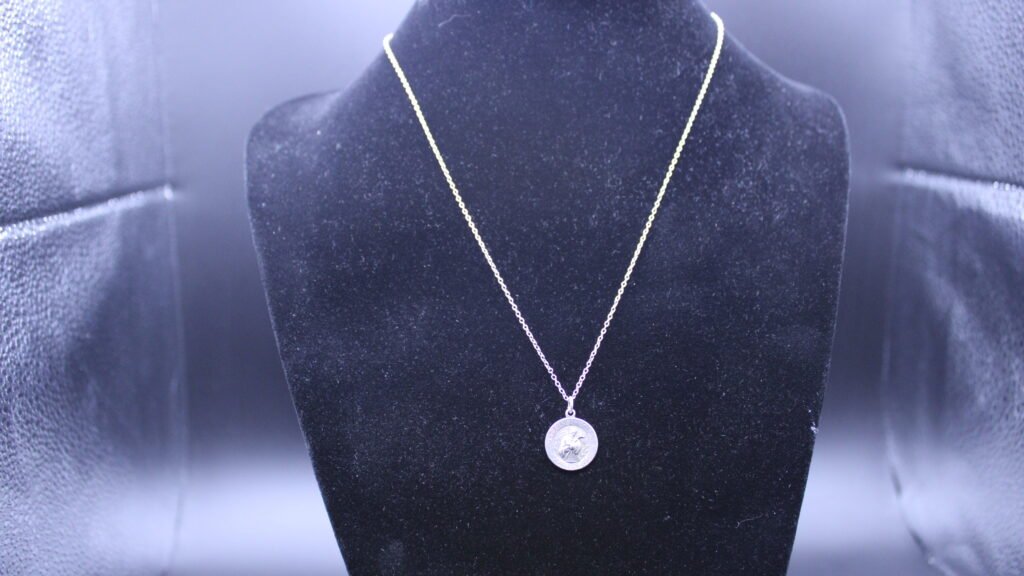 Sterling Silver Saint Francis Necklace