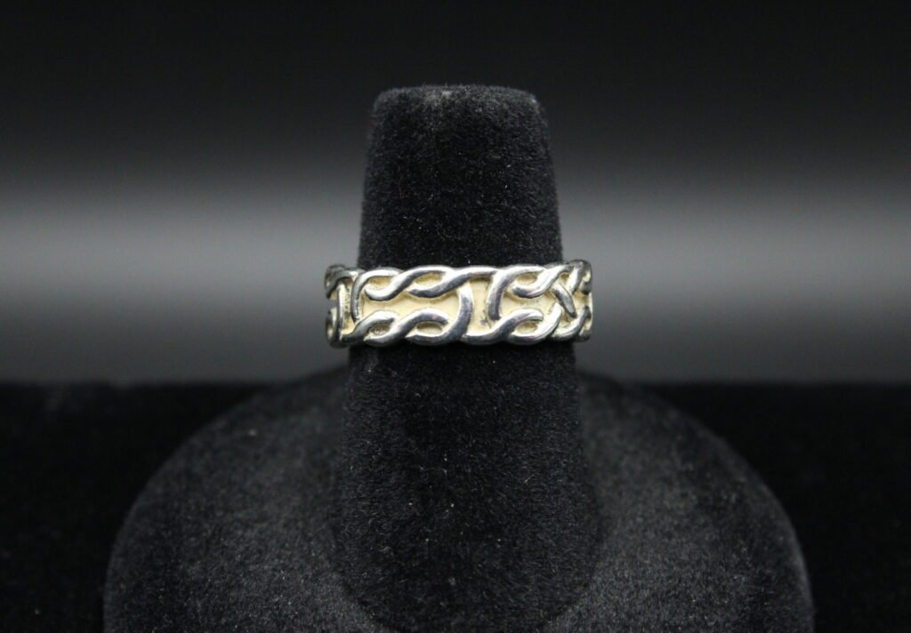 Sterling Silver Braided Band