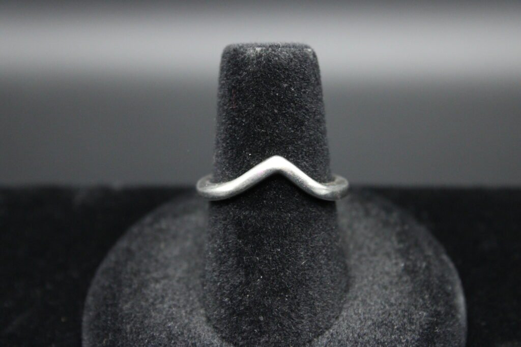 Sterling Silver Wave Band