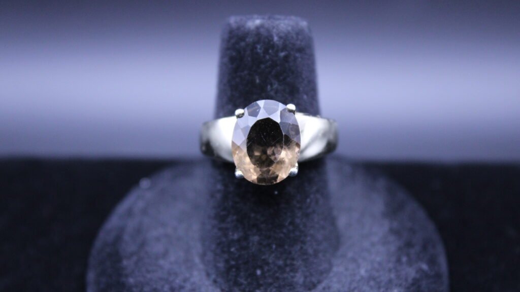 Sterling Silver Solitaire Ring