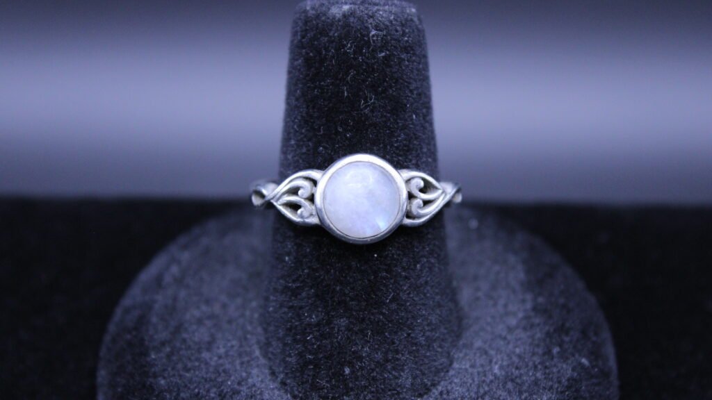 Sterling Silver Moonstone Ring