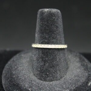 Sterling Silver Reflective Band Ring