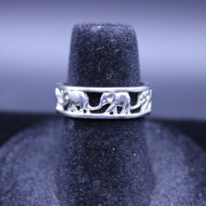 Sterling Silver Elephant Ring