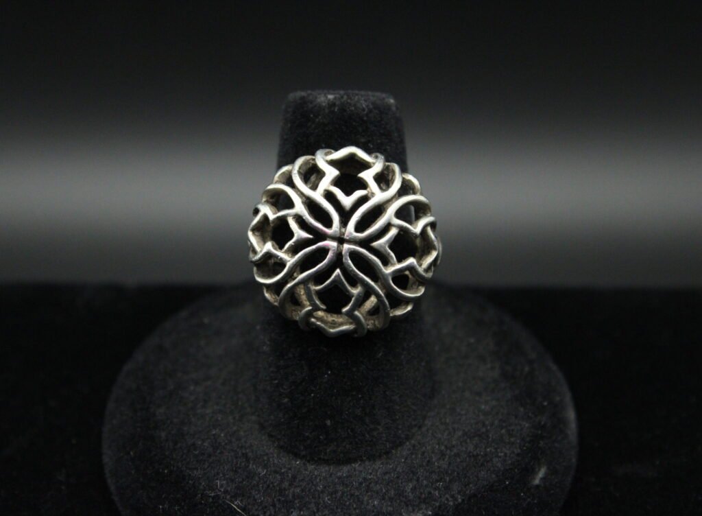 Carolyn Pollack Sterling Silver Filigree Dome Ring