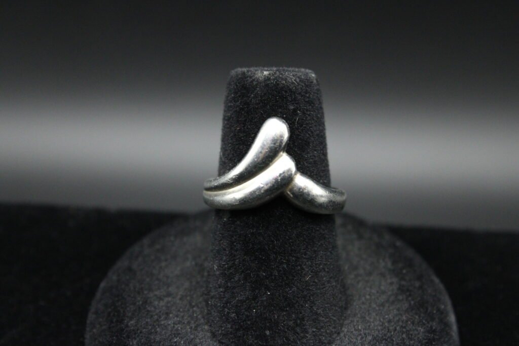 Sterling Silver Modernist Ring