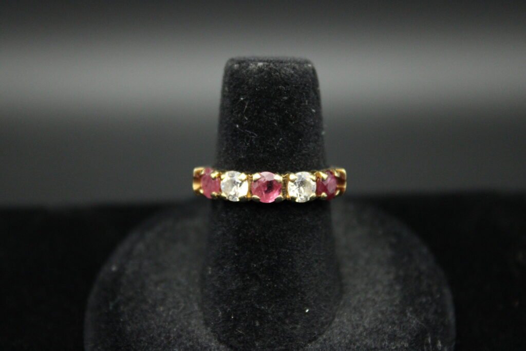 14kt Yellow Gold Ruby Eternity Band