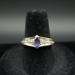 14kt Yellow Gold Marquise Cut Ring