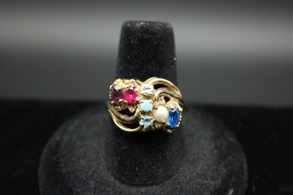 14kt Yellow Gold Birth Stone Ring