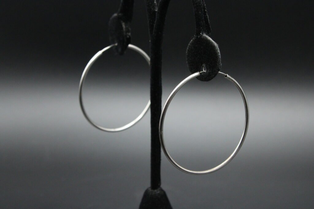 Sterling Silver Hoop Earrings
