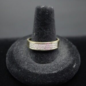 10kt Yellow Gold Diamond Band