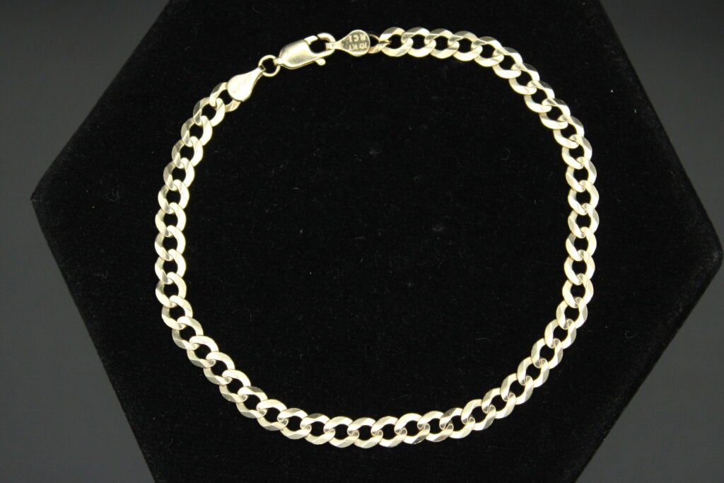 10kt Yellow Gold Chain Link Style Bracelet