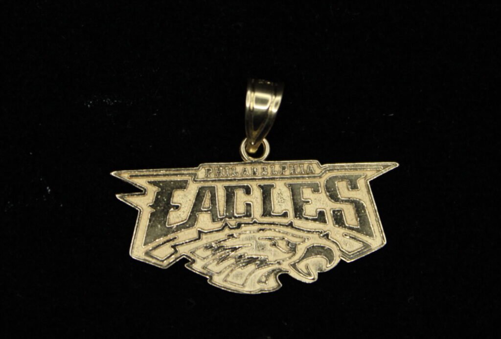 14kt Yellow Gold Eagles Pendant