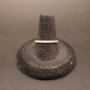Sterling Silver Diamond Wedding Band