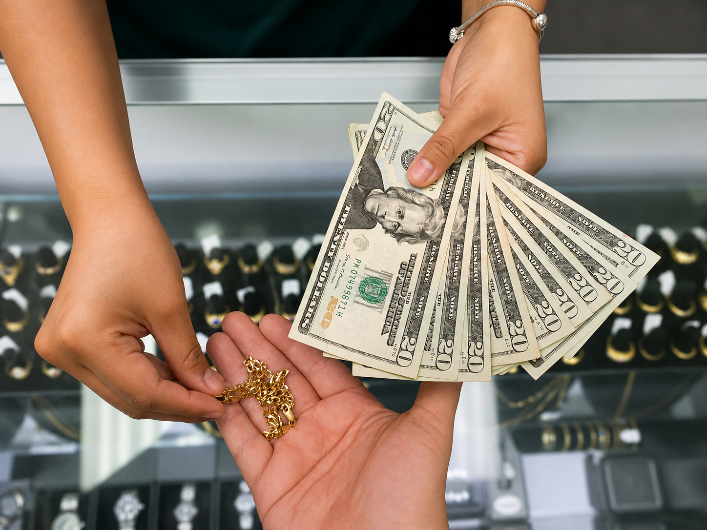 Prime Pawn location for gold evaluations