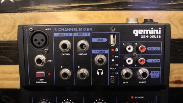 GEMINI GEM-05USB MIXER