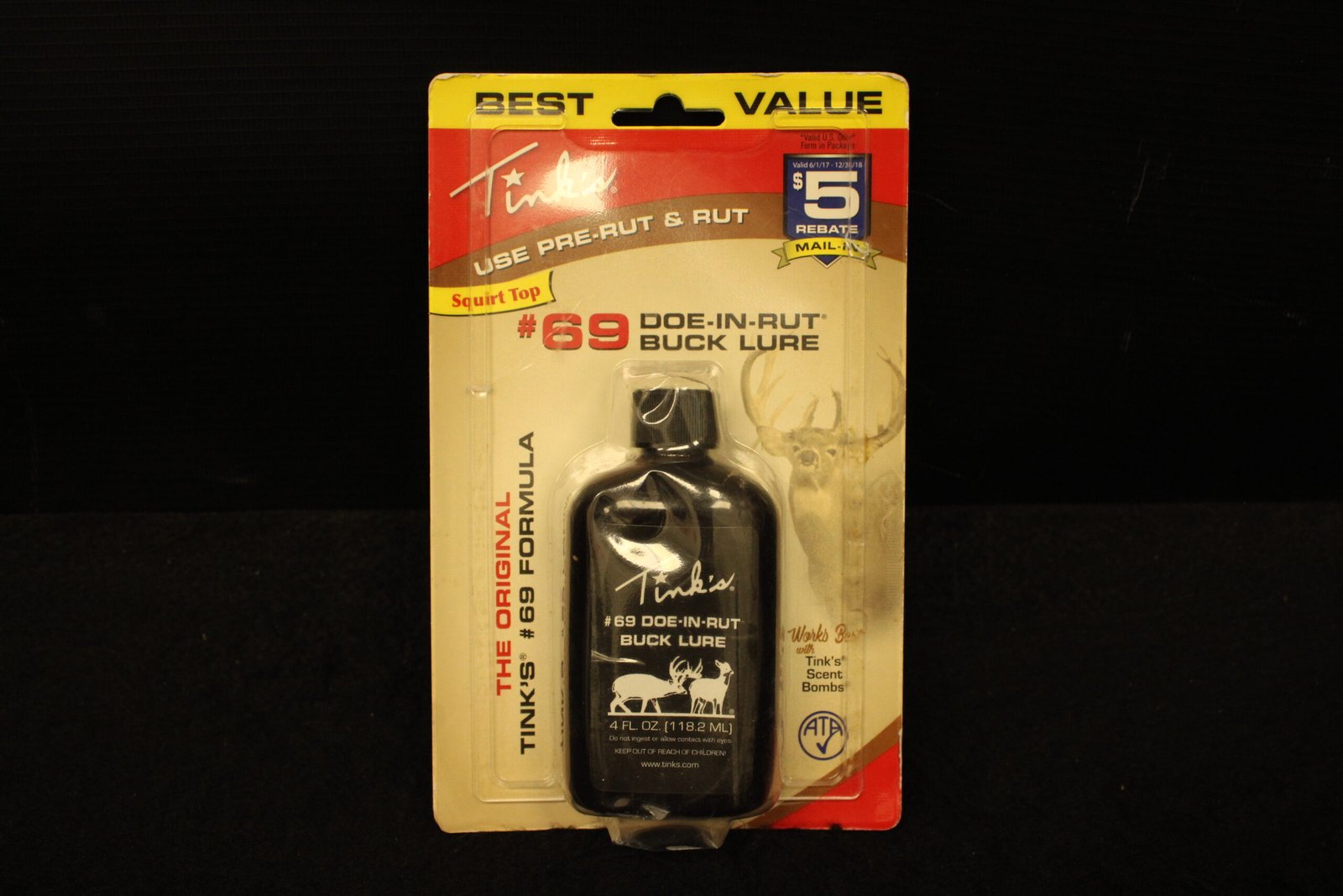 Tink’s #69 Doe-In-Rut Buck Lure Deer Attractant 1 Tink’s #69 Doe-In-Rut Buck Lure Deer Attractant