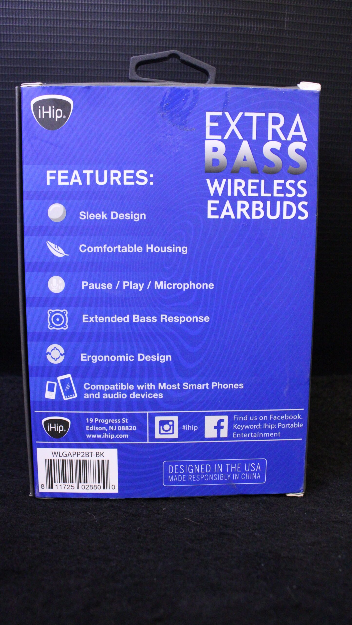 iHip Extra Bass Wireless Earbuds 2 iHip Extra Bass Wireless Earbuds - Image 2