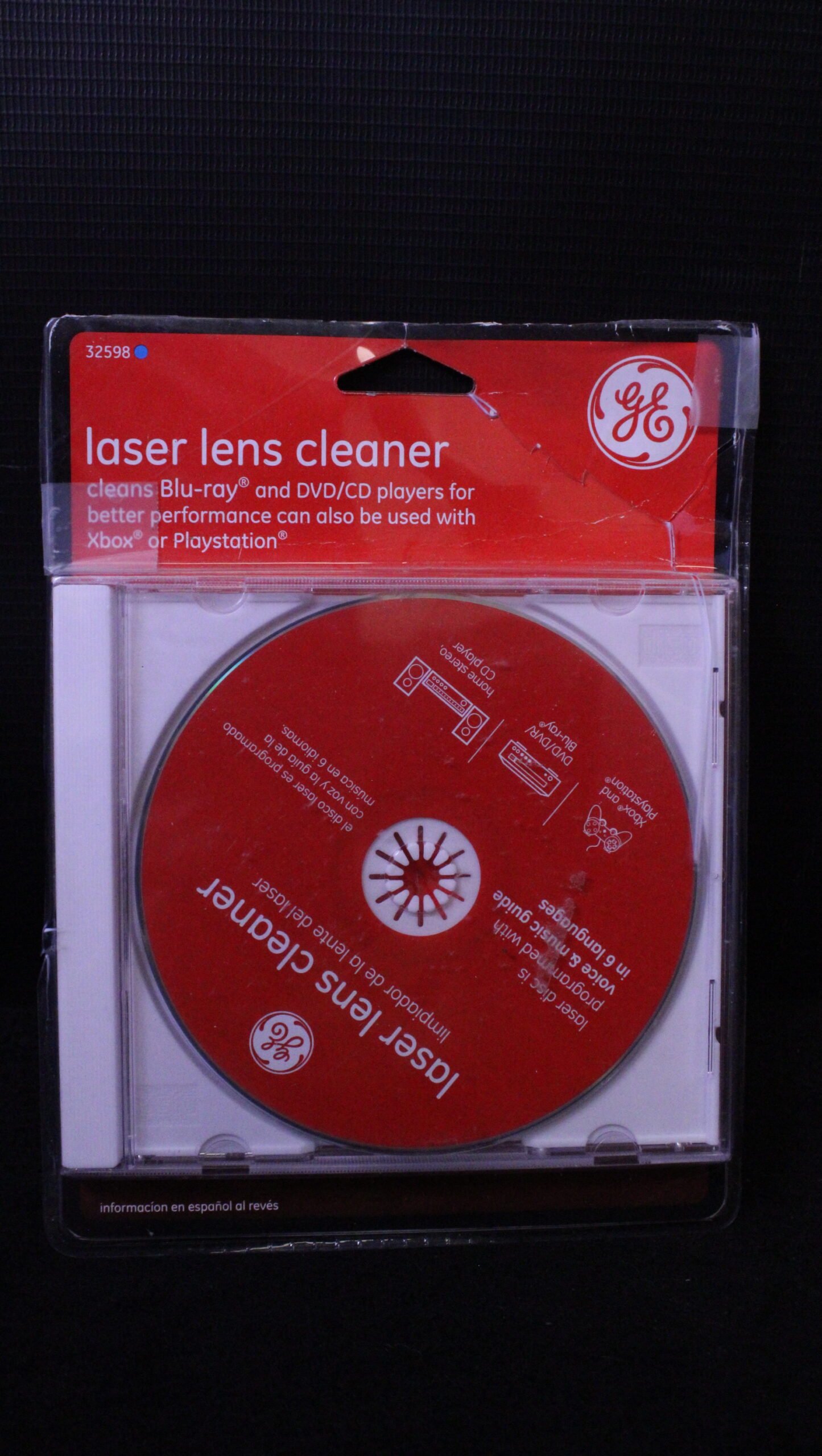 GE Laser Lens Cleaner 1 GE Laser Lens Cleaner