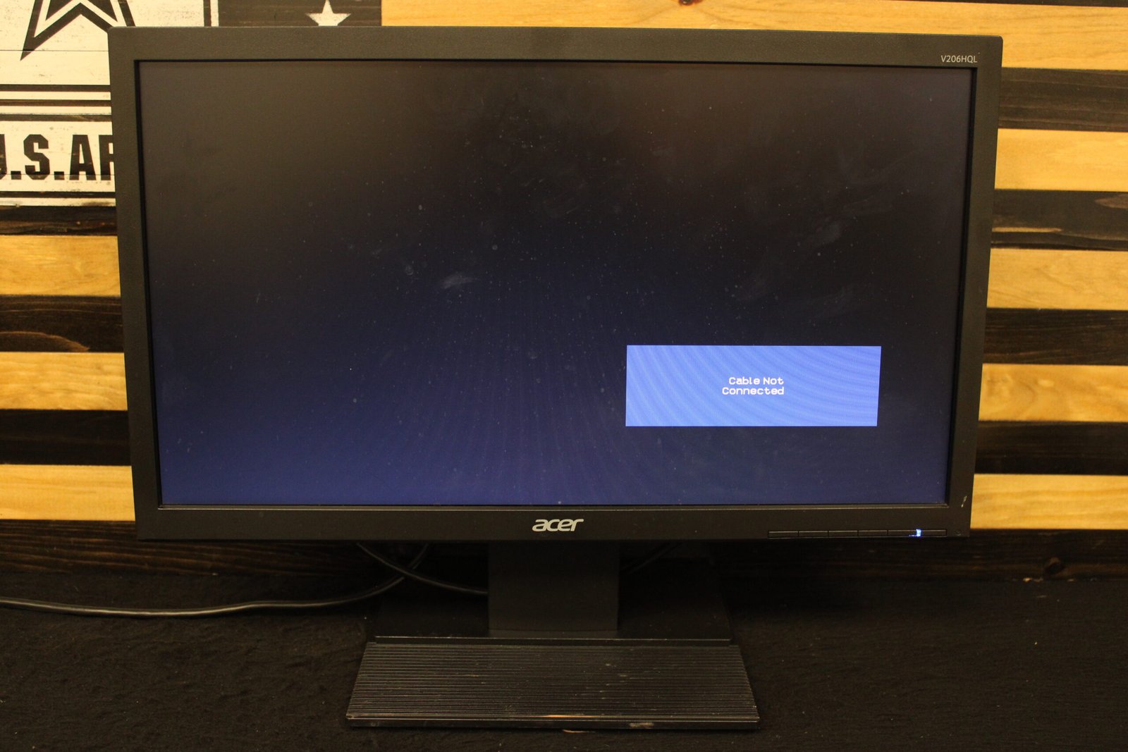 Acer V206HQL 19.5" HD+ LED Monitor with Power Cord 1 Acer V206HQL 19.5" HD+ LED Monitor with Power Cord