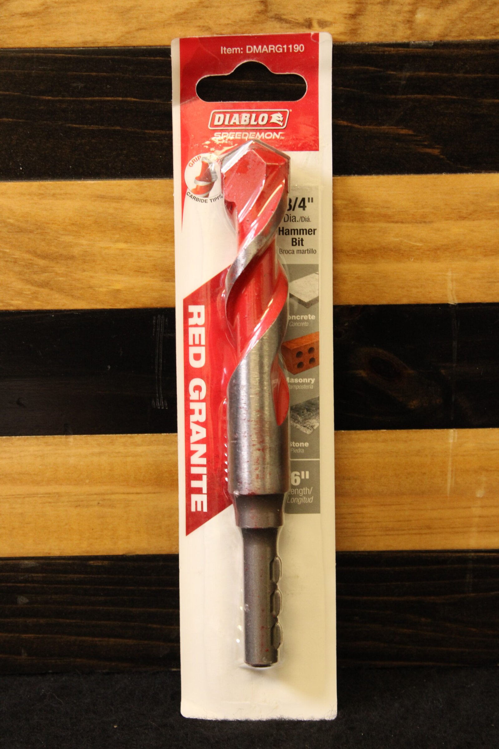 Diablo SPEEDemon DMARG1190 3/4" x 4" x 6" Red Granite Hammer Drill Bit 1 Diablo SPEEDemon DMARG1190 3/4" x 4" x 6" Red Granite Hammer Drill Bit