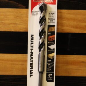 Diablo DMAMM1120 1/2" x 4" x 6" Multi-Material Carbide-Tipped Hammer Drill Bit