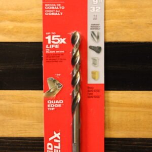 Milwaukee 48-89-2315 9/32" RED HELIX Cobalt Drill Bit