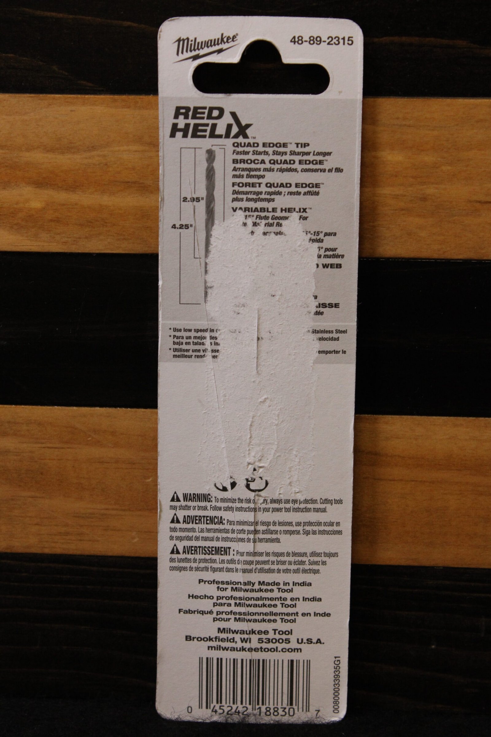 Milwaukee 48-89-2315 9/32" RED HELIX Cobalt Drill Bit 2 Milwaukee 48-89-2315 9/32" RED HELIX Cobalt Drill Bit - Image 2