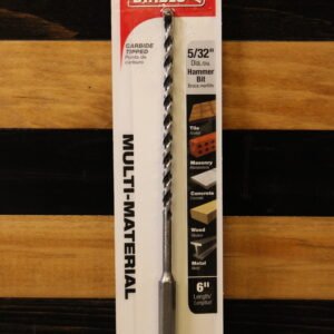 Diablo DMAMM1020 5/32" x 4" x 6" Multi-Material Carbide-Tipped Hammer Drill Bit